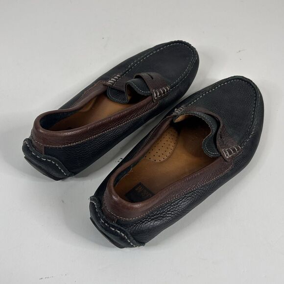 Johnston & Murphy Flex Driving Shoes Brown Sheepskin Leather Size 9.5 M 25-1611 main image 9